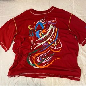 3X Old School Oversized Limited Edition Coogi “The Art of Life” T-Shirt